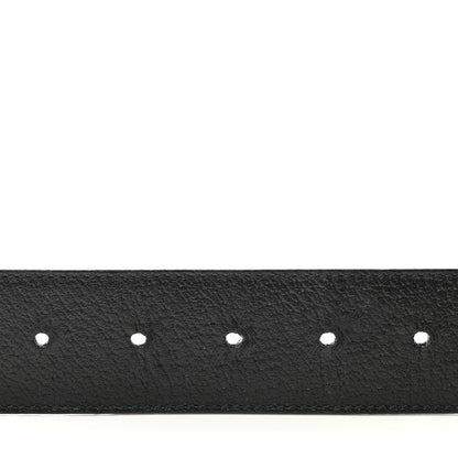 Gucci Textured Calfskin Double G 40mm Belt 90 36 Black 4 of 4