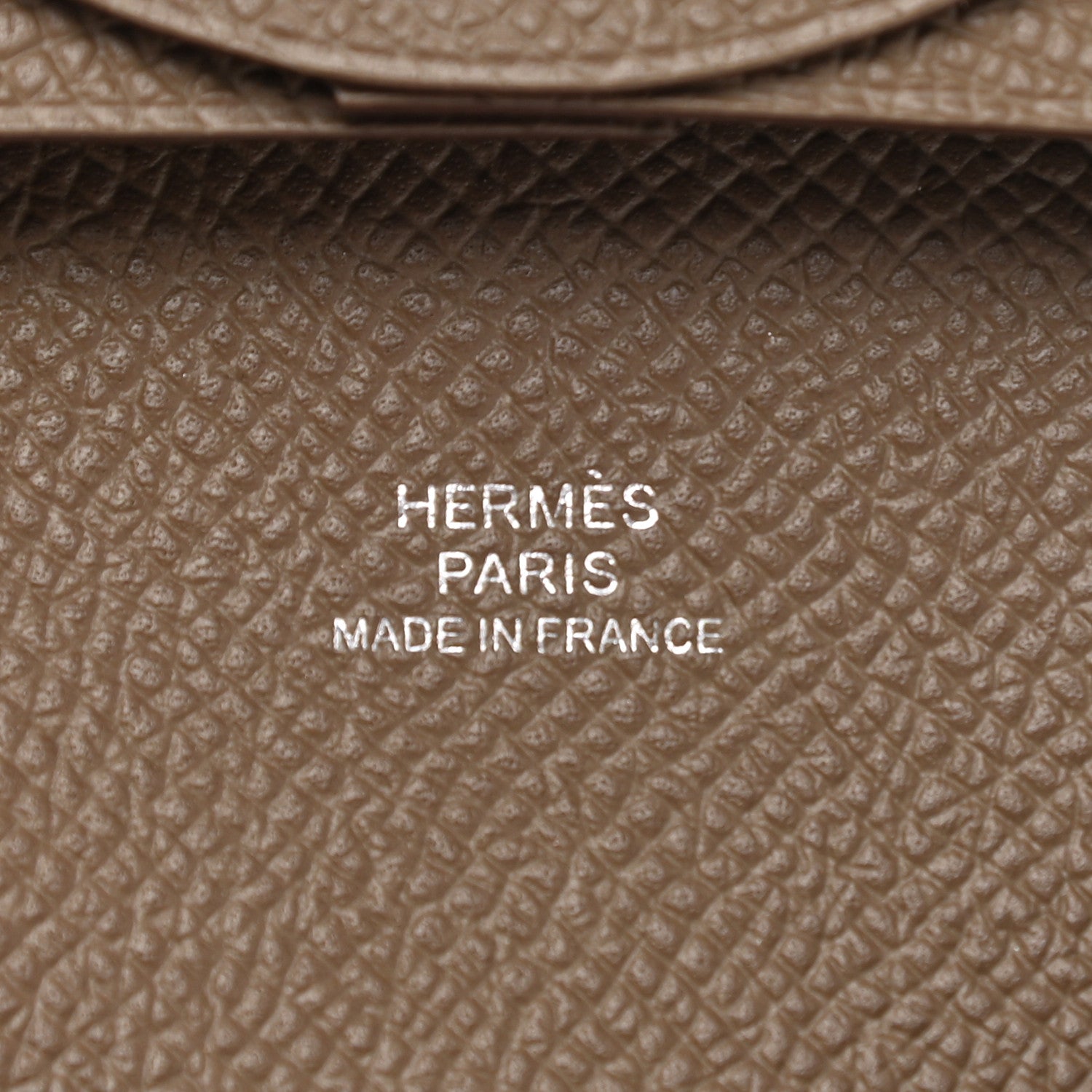 Hermes Epsom Bastia Coin Purse Etoupe 5 of 8