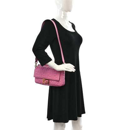 Fendi Nappa FF 1974 Embossed Baguette Lollypop 2 of 7