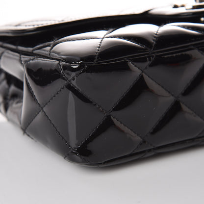 Chanel Patent Quilted Small Coco Shine Flap Black 9 of 11