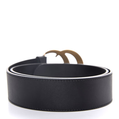 Gucci Calfskin Double G 40mm Belt 75 30 Black 3 of 6