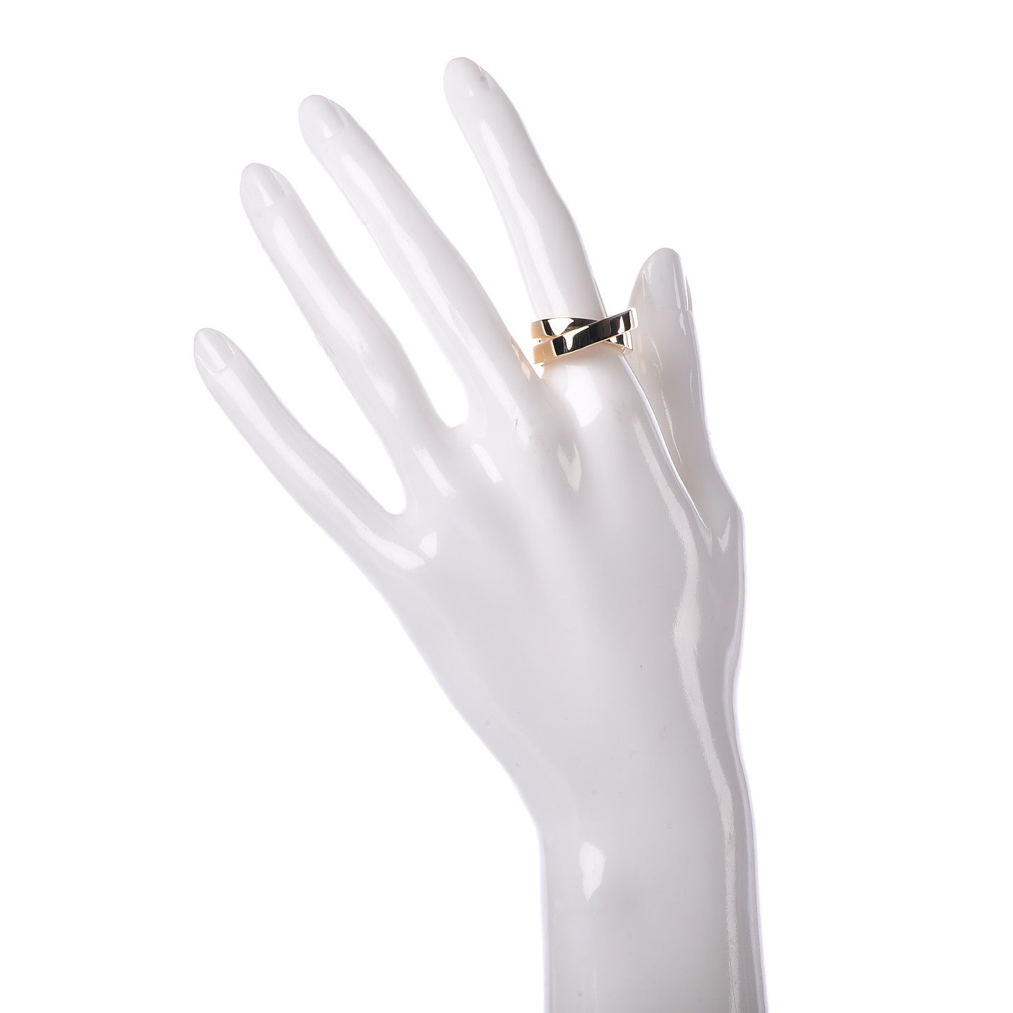 18K Yellow Gold 9mm Paris Nouvelle Vague Ring 52 6