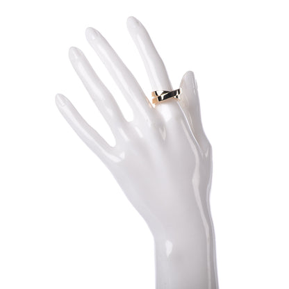 Cartier 18K Yellow Gold 9mm Paris Nouvelle Vague Ring 52 6 2 of 8