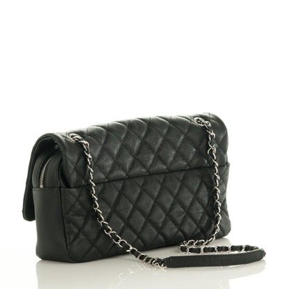 Chanel Caviar Quilted Jumbo Easy Flap Black 4 of 9