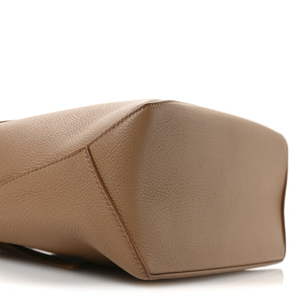Loewe Grained Calfskin Small Puzzle Edge Bag Toffee 9 of 10