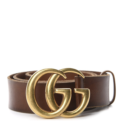 Gucci Faded Calfskin Double G 40mm Belt 85 34 Cuir 1 of 3