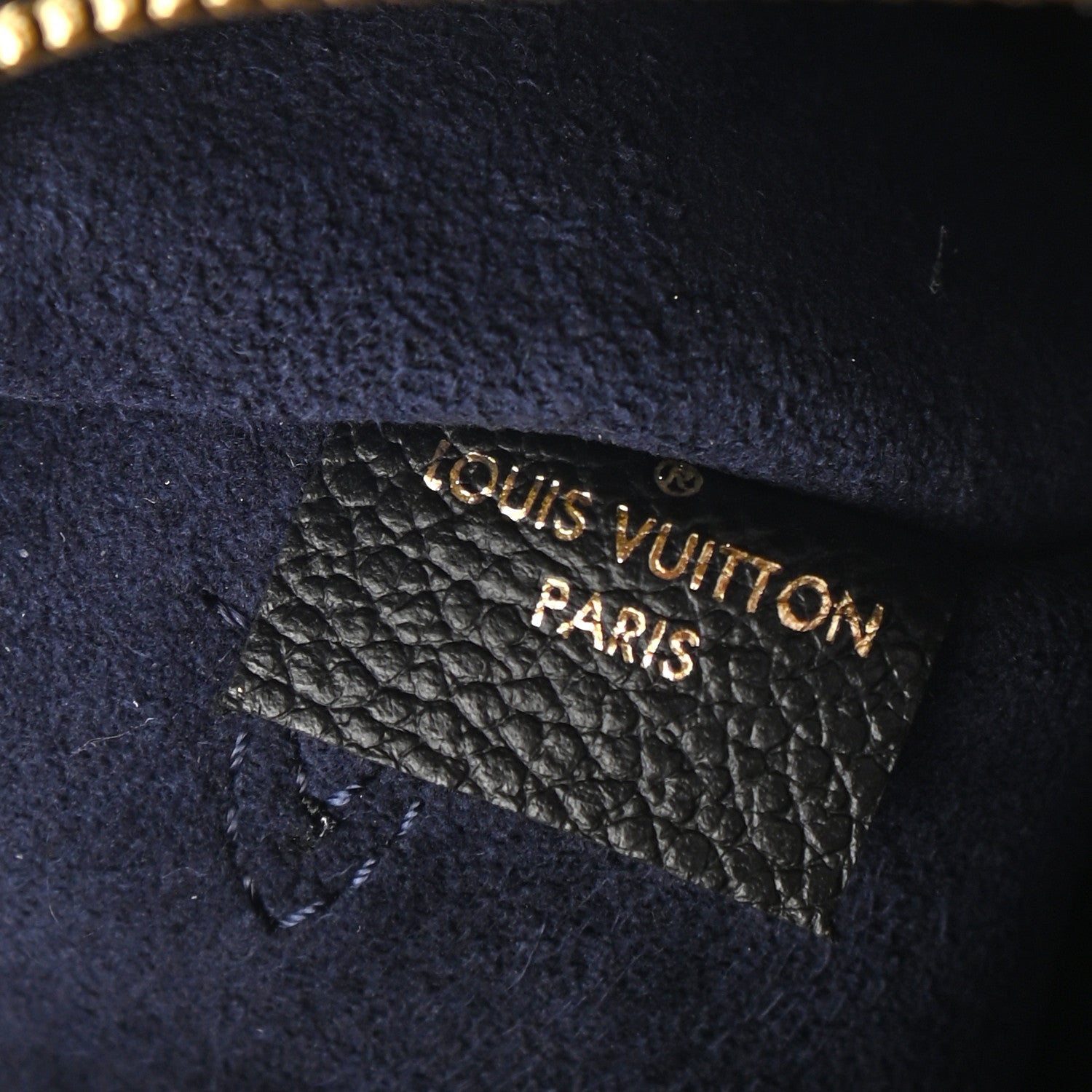 Louis Vuitton Empreinte Monogram Giant Neverfull MM Pochette Black 6 of 6