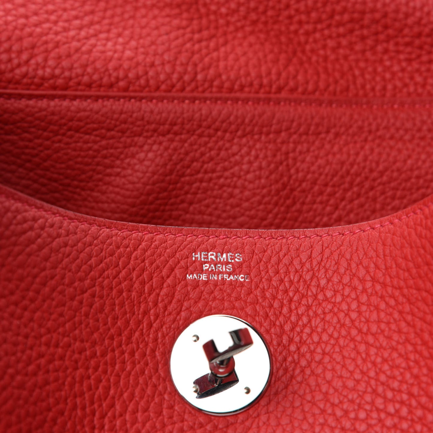 Taurillon Clemence Lindy 26 Rouge Casaque