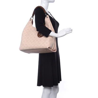 Louis Vuitton Mahina Carmel Hobo Creme 2 of 9