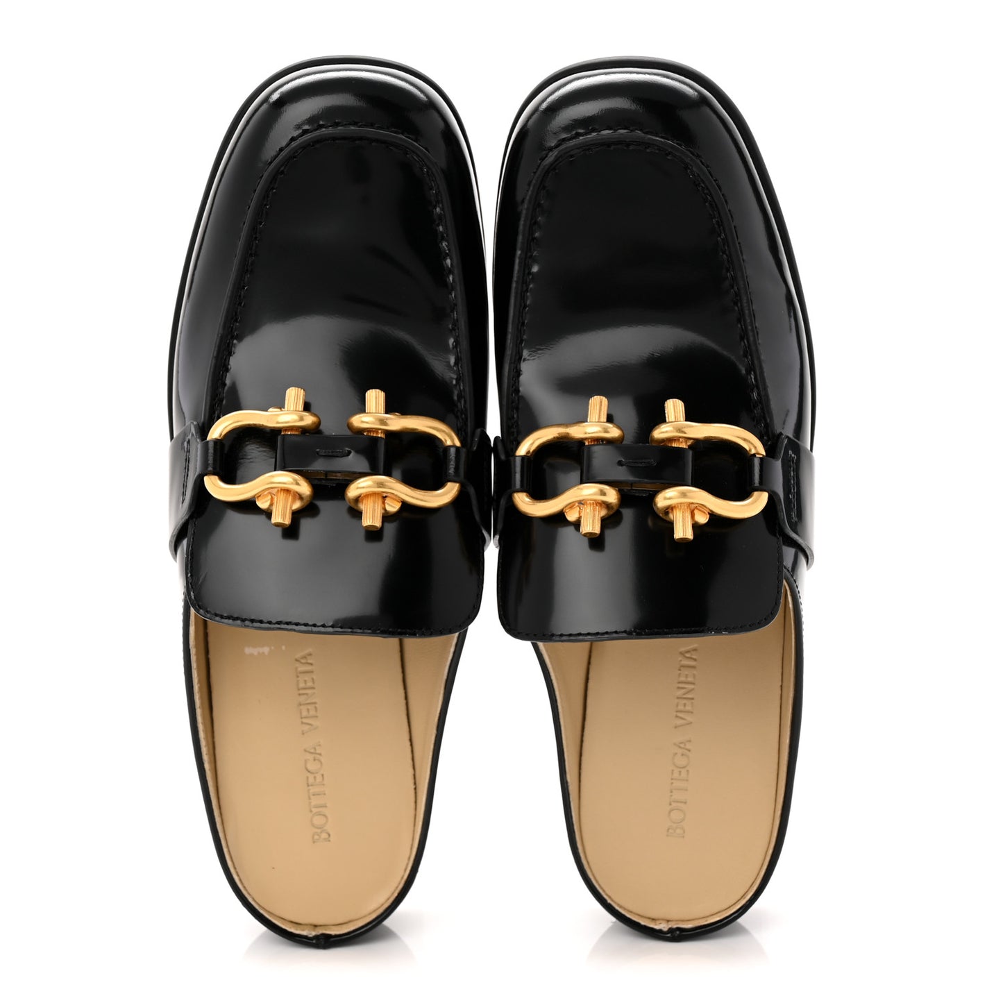 Calfskin Monsieur Loafers 37.5 Black