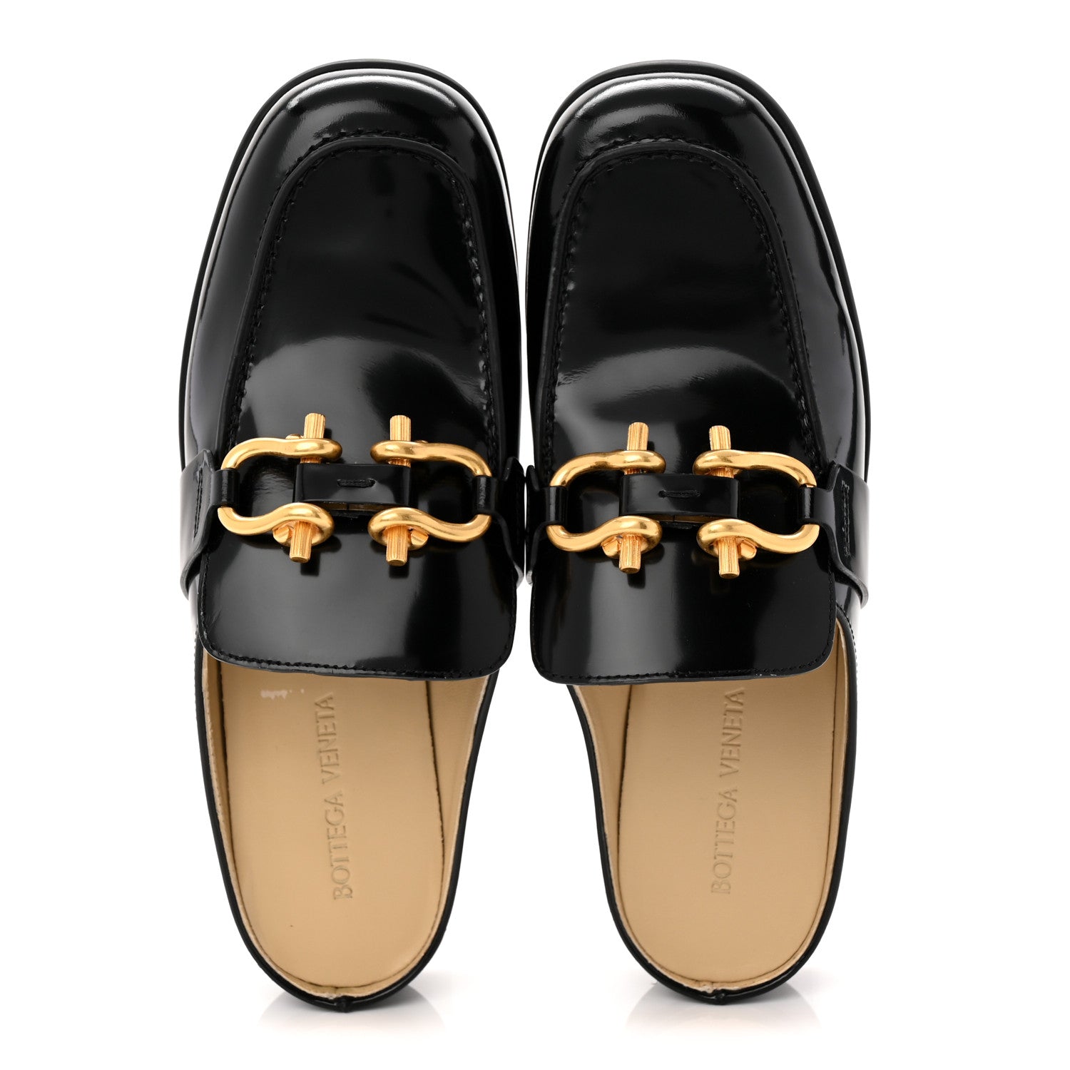 Bottega Veneta Calfskin Monsieur Loafers 37.5 Black 5 of 9