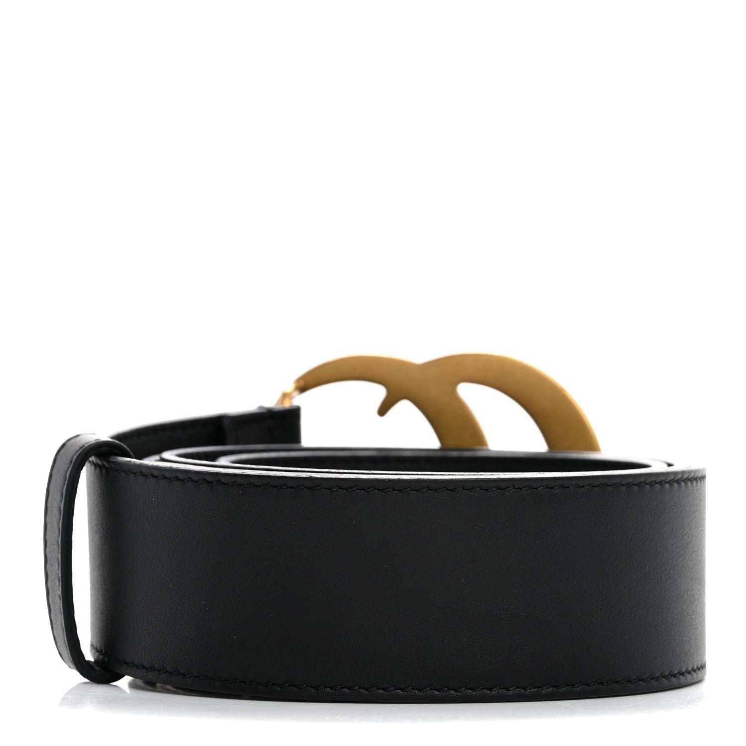 Gucci Calfskin Double G 40mm Belt 85 34 Black 2 of 8