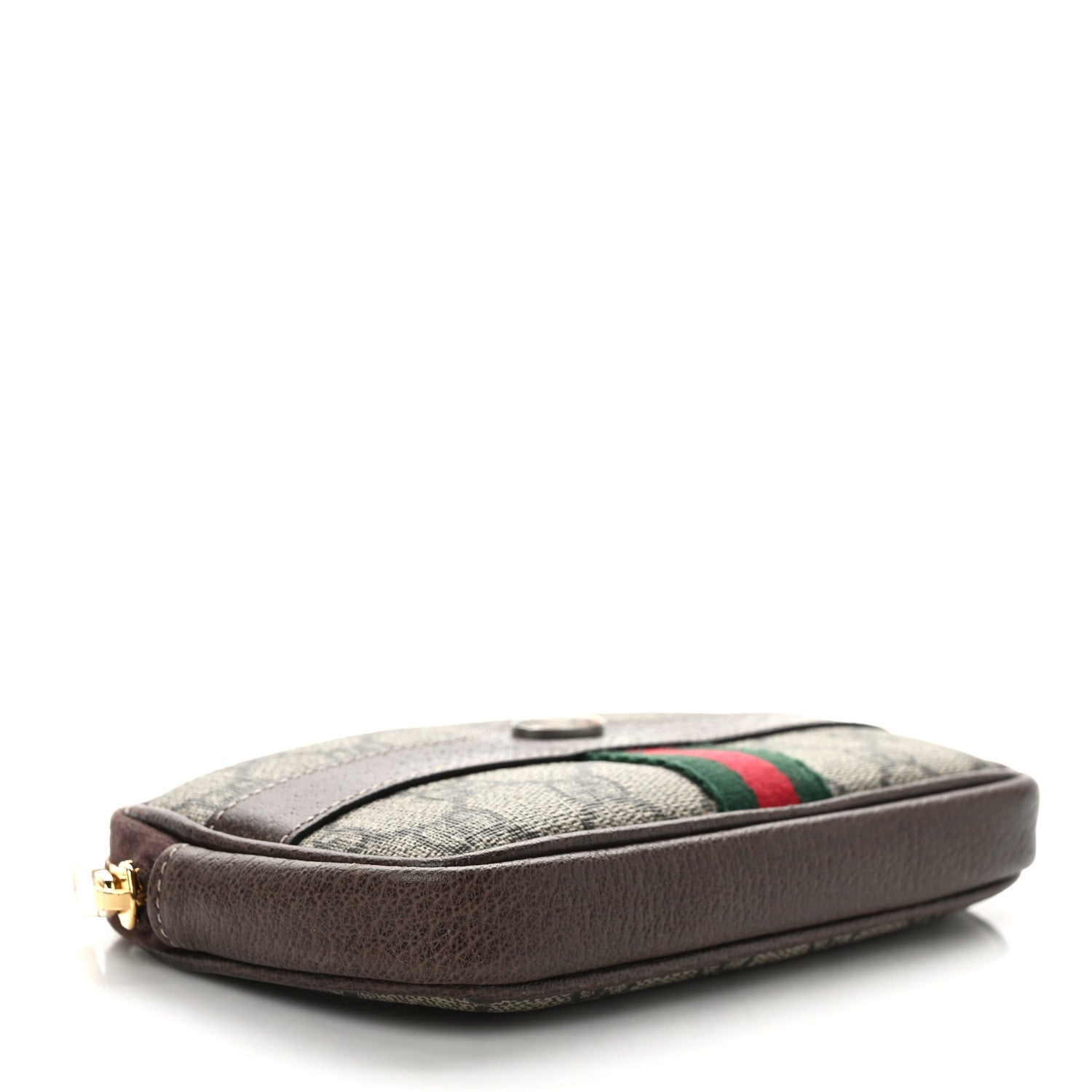 Gucci GG Supreme Monogram Ophidia Belted iPhone Case 95 38 Dark Brown 4 of 11