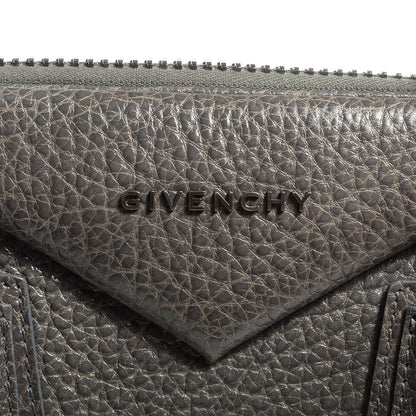 Givenchy Pebbled Calfskin Medium Antigona Grey 11 of 13