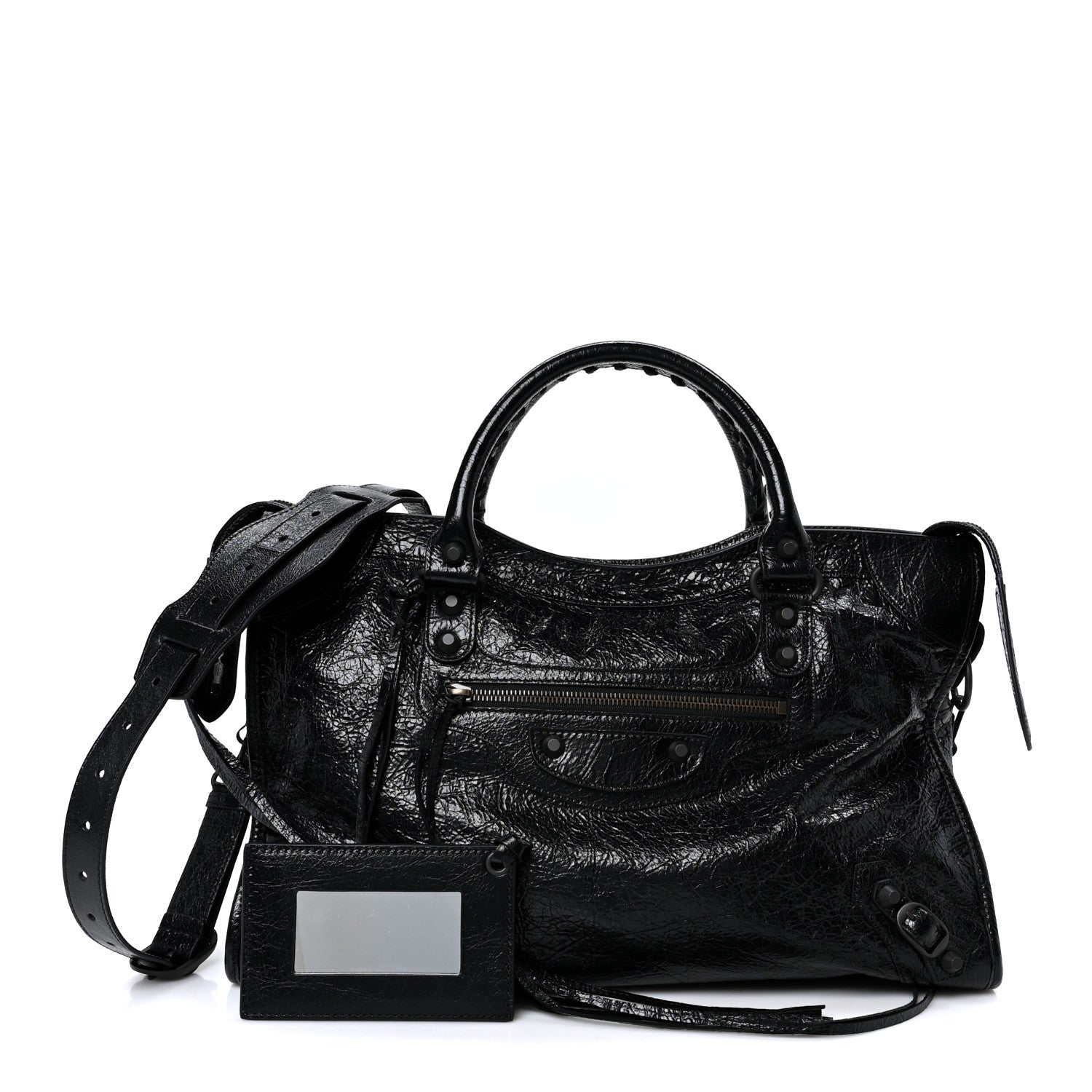 Balenciaga Agneau Arena Classic Hardware Medium Le City Black 2 of 10