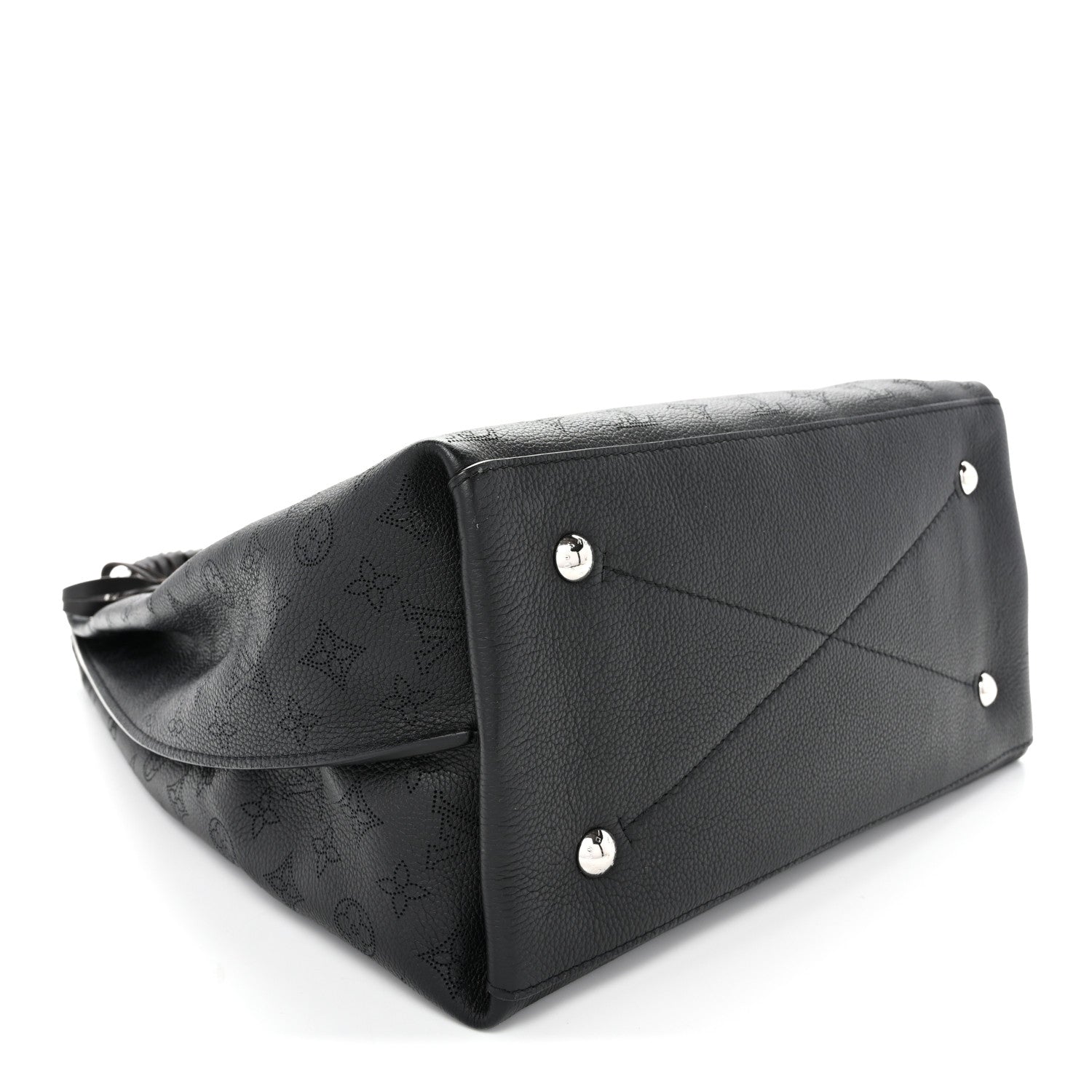 Louis Vuitton Mahina Carmel Hobo Black 4 of 9