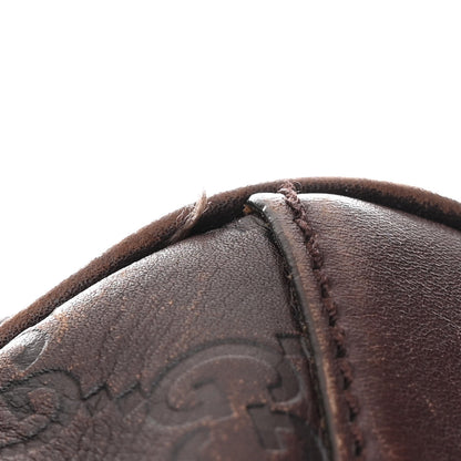 Gucci Guccissima Creole Hobo Chocolate 11 of 12