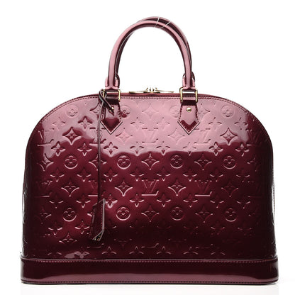 Louis Vuitton Vernis Alma MM Rouge Fauviste 1 of 7