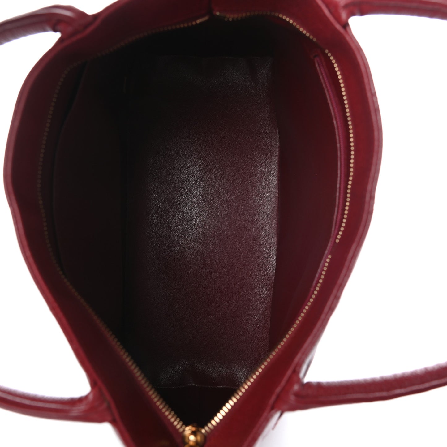Caviar Quilted Medallion Tote Red