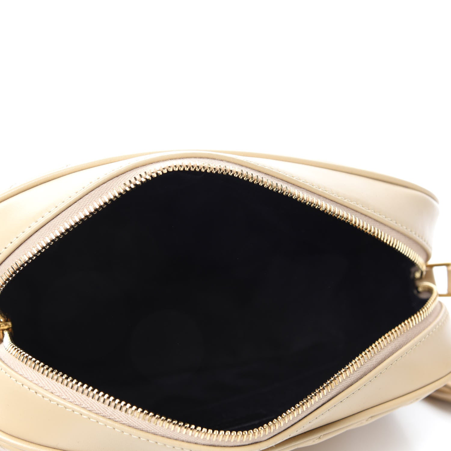 Saint Laurent Calfskin Matelasse Monogram Lou Camera Bag New Powder 5 of 10