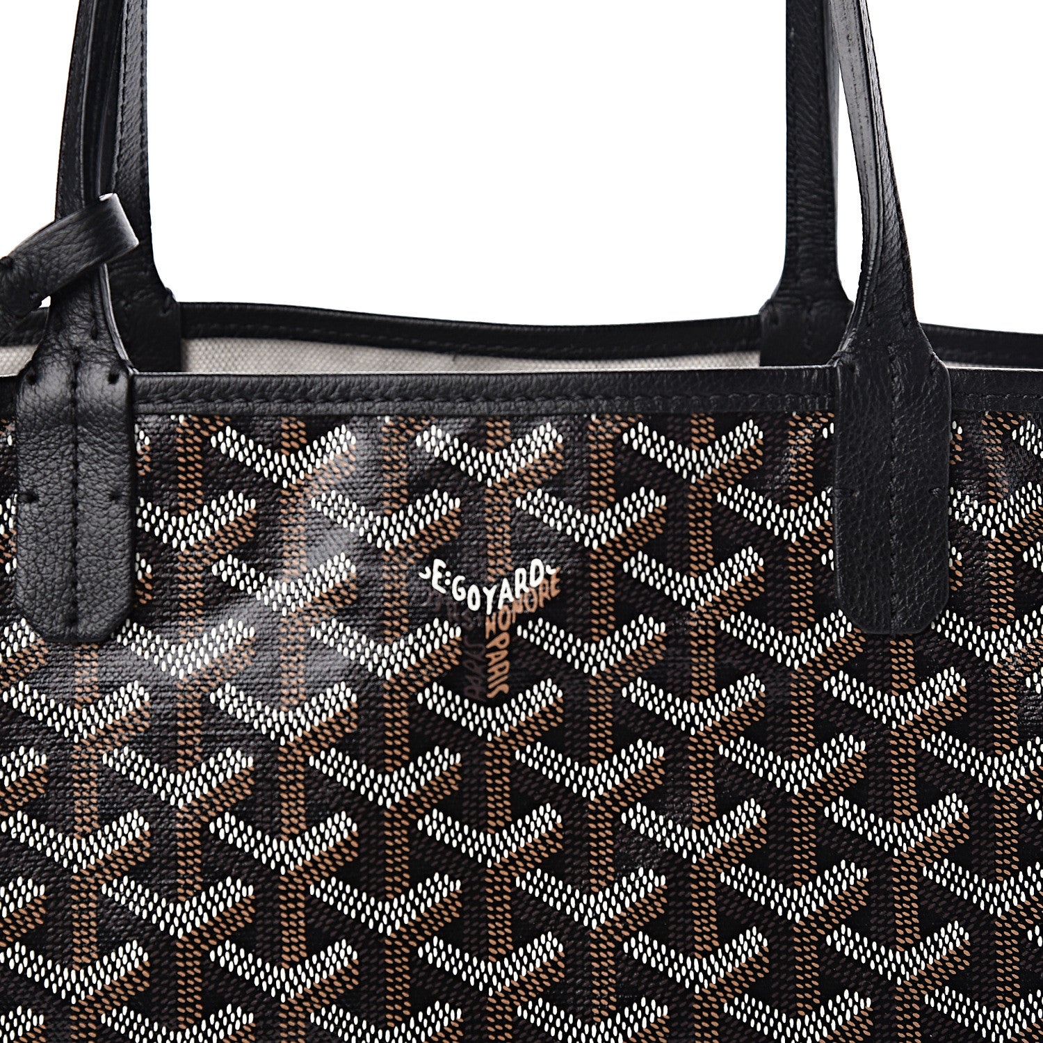 Goyard Goyardine Saint Louis PM Black 10 of 13