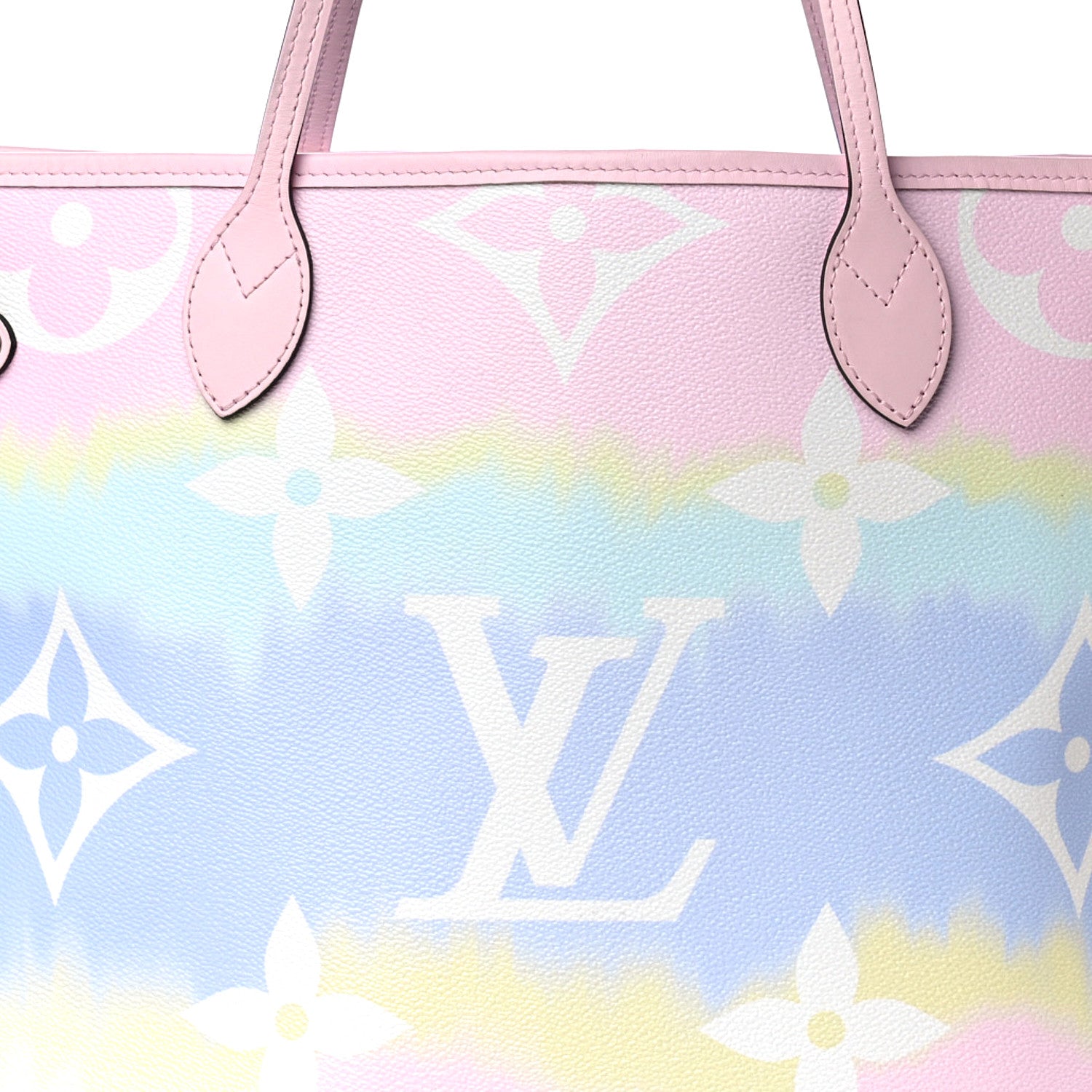 Louis Vuitton Monogram Escale Neverfull MM Pastel 7 of 10