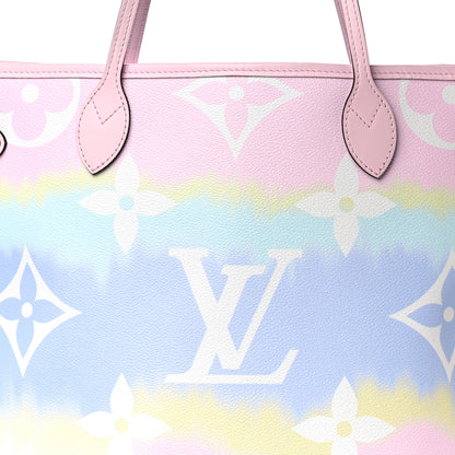 Louis Vuitton Monogram Escale Neverfull MM Pastel 7 of 10