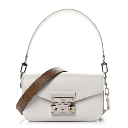 Louis Vuitton Calfskin Reverse Monogram Swing White 1 of 8