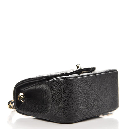 Chanel Caviar Quilted Mini Square Flap Black 4 of 8
