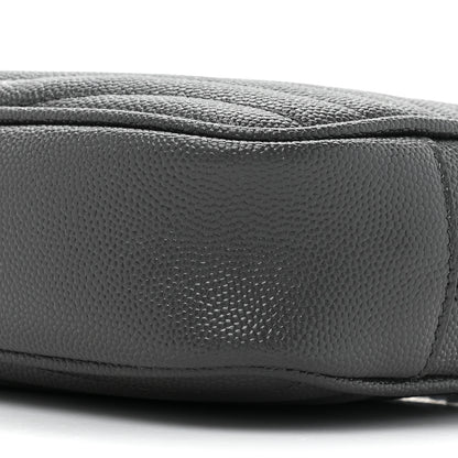 Saint Laurent Grain De Poudre Matelasse Monogram Mini Lou Camera Bag Asphalt 8 of 10