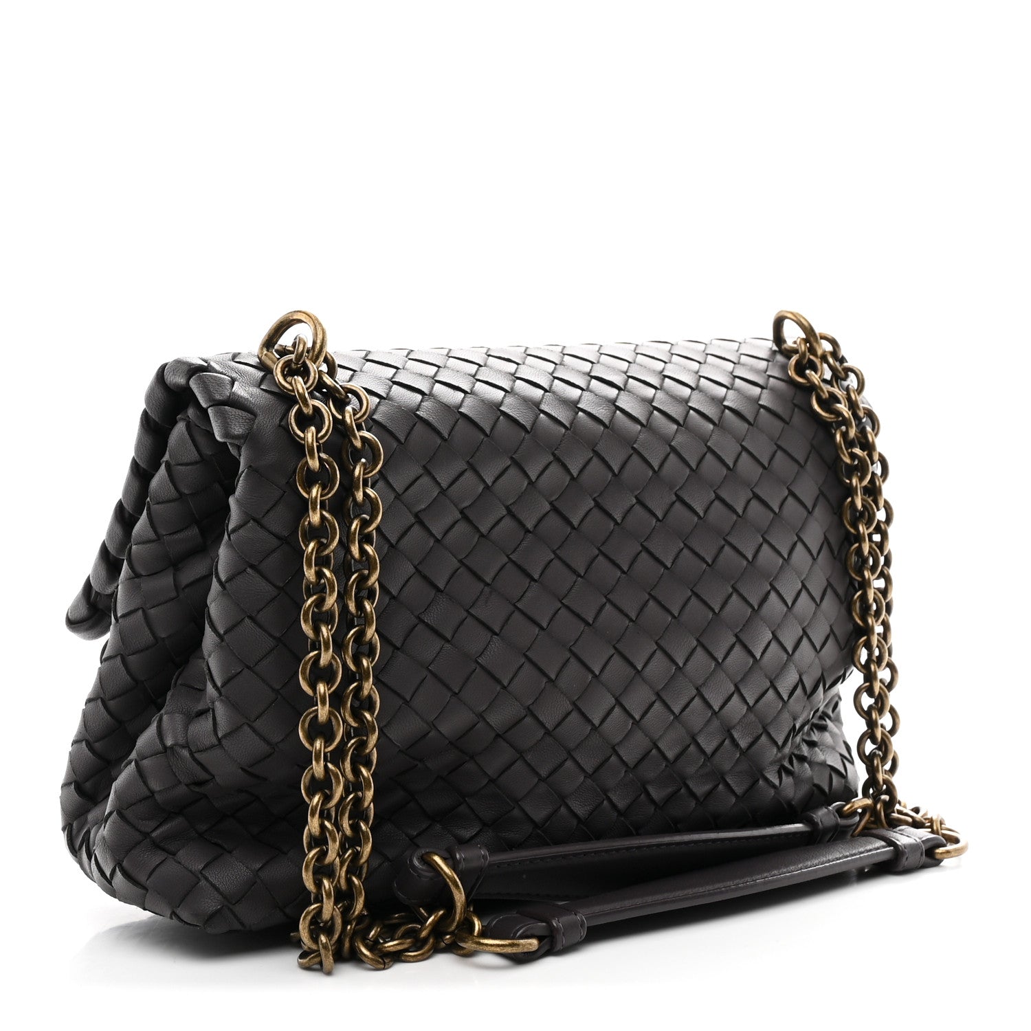 Bottega Veneta Nappa Intrecciato Medium Olimpia Shoulder Bag Quetsche 3 of 11