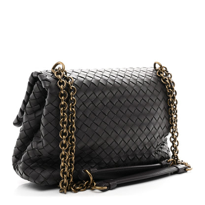 Bottega Veneta Nappa Intrecciato Medium Olimpia Shoulder Bag Quetsche 3 of 11