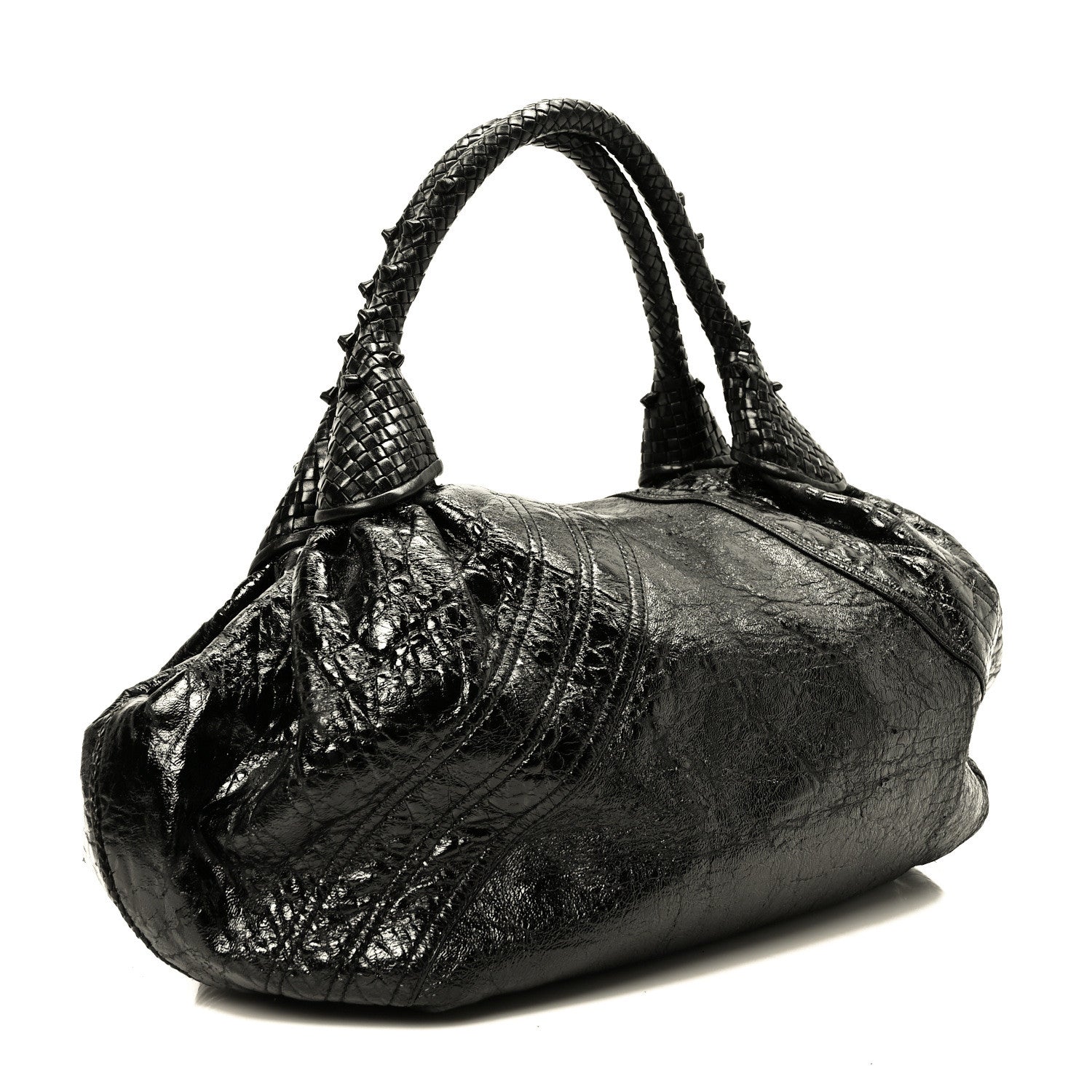 Fendi Nappa Nuvolata Spy Black 3 of 10