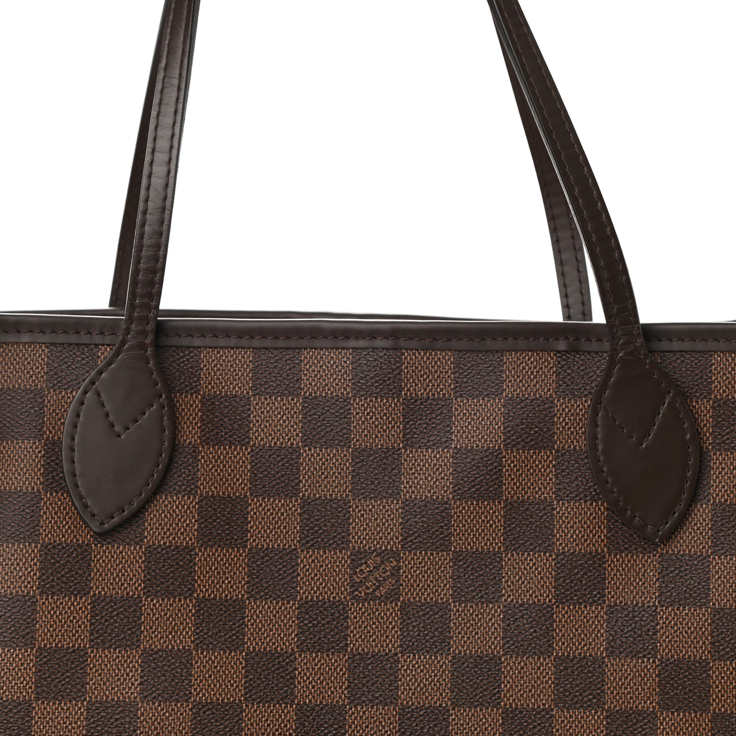 Damier Ebene Neo Neverfull MM Rose Ballerine