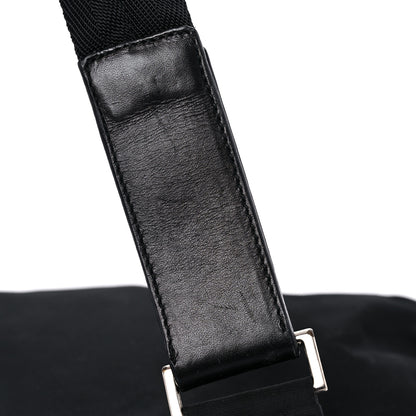 Prada Tessuto Nylon Saffiano Flat Messenger Bag Black 15 of 17