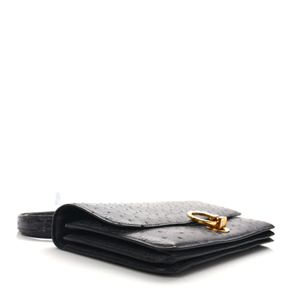 Hermes Ostrich Ring Shoulder Bag 4 of 14