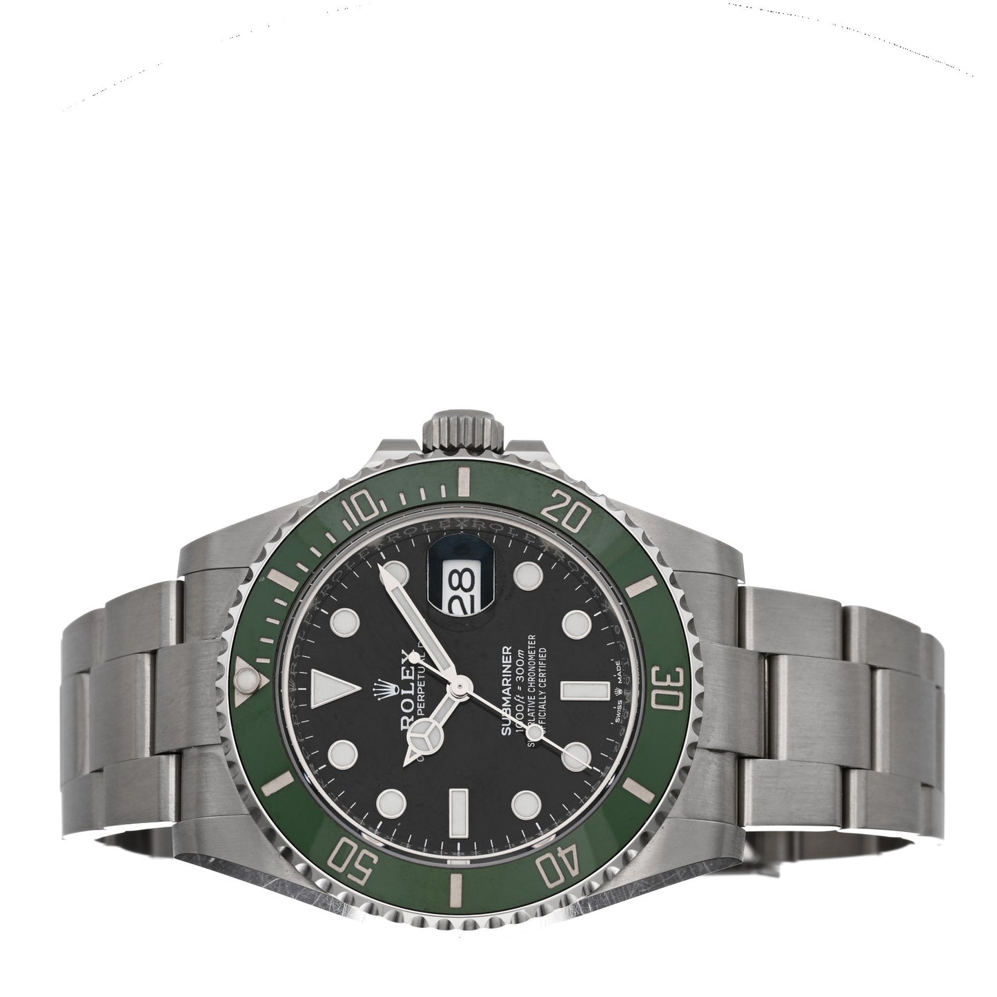 Stainless Steel 41mm Oyster Perpetual Submariner Date Starbucks Watch Black 126610LV