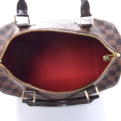 Louis Vuitton Damier Ebene Speedy Bandouliere 30 6 of 9