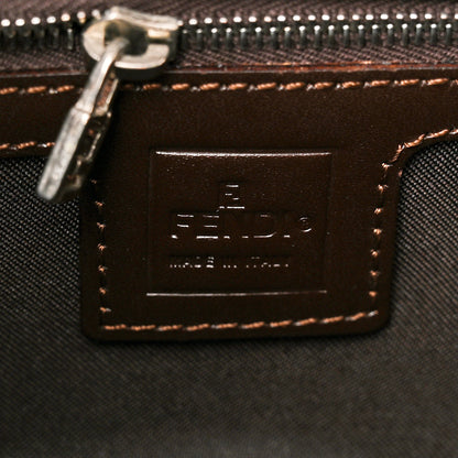 Fendi Zucca Baguette Double Flap Tobacco 6 of 11