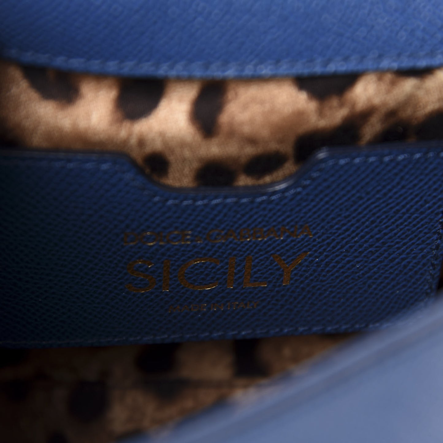 Dauphine Small Miss Sicily Satchel Royal Blue