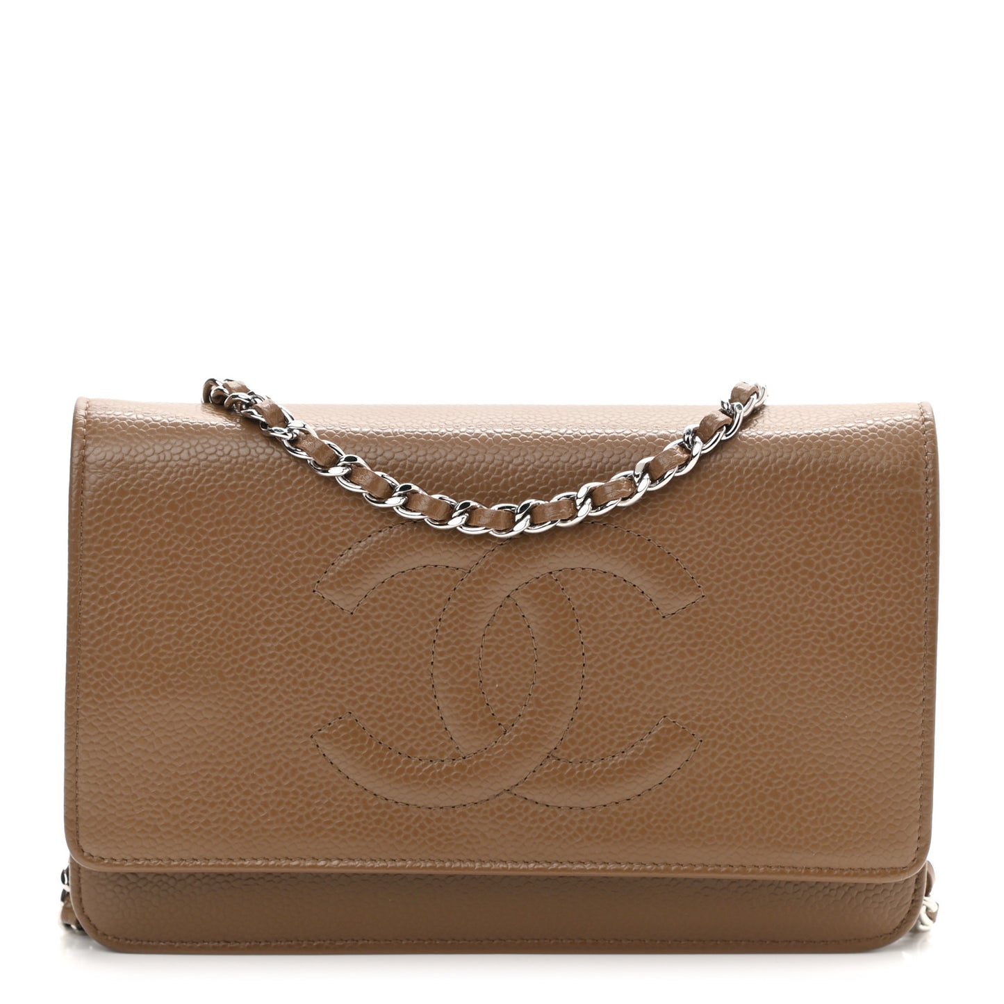 Caviar Timeless CC Wallet On Chain WOC Brown