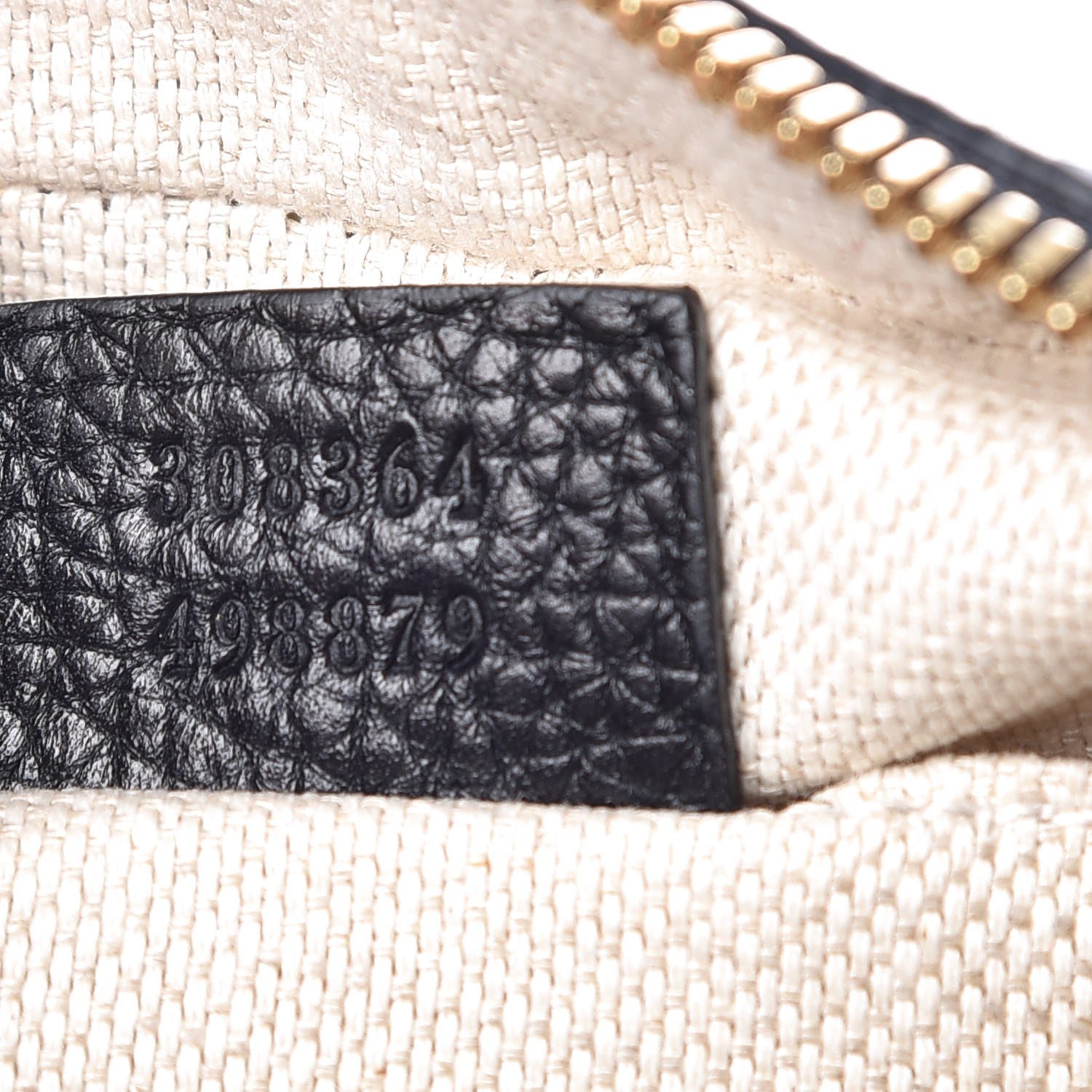 Gucci Pebbled Calfskin Small Soho Disco Bag Black 7 of 8