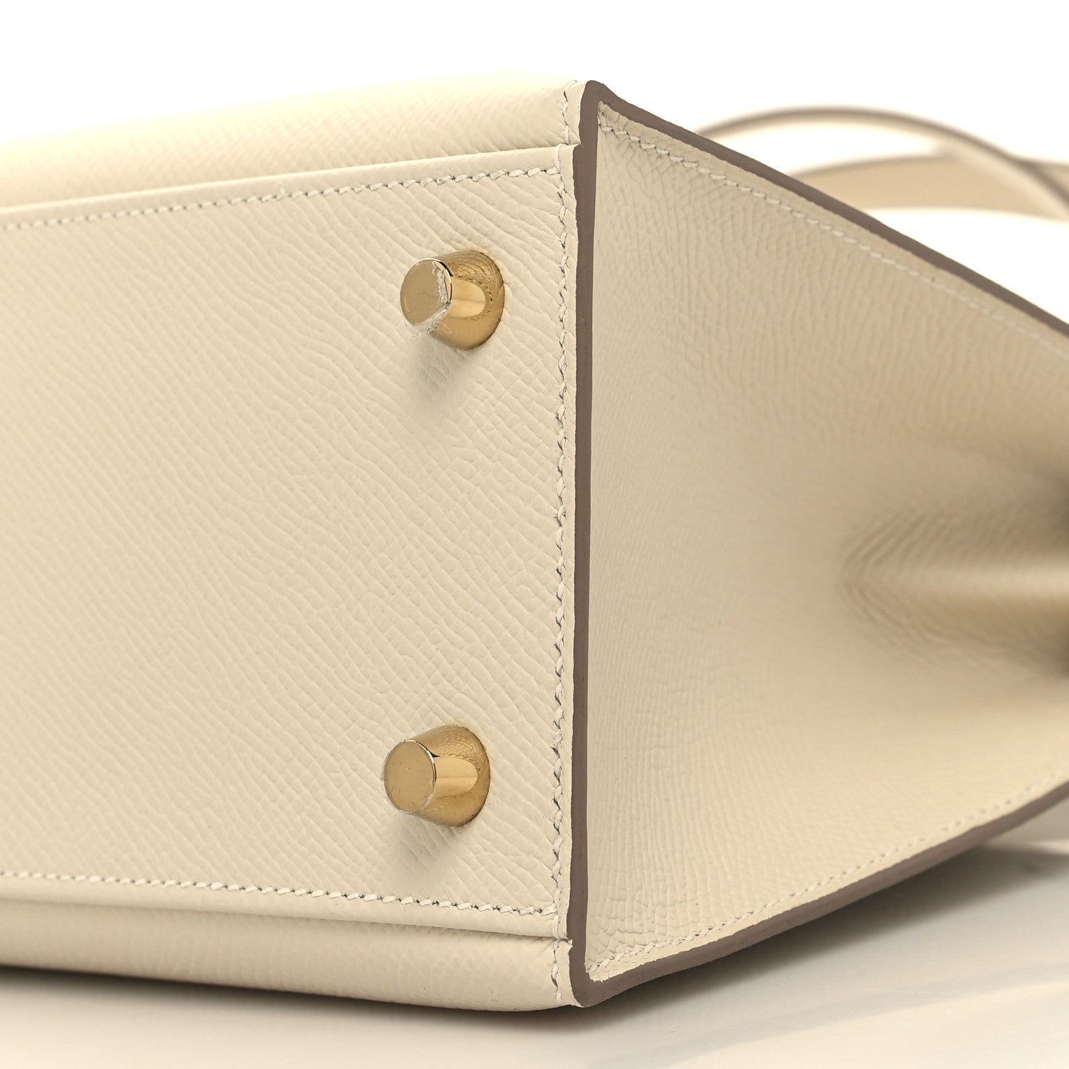 Hermes Epsom Kelly Sellier 25 Craie 10 of 11