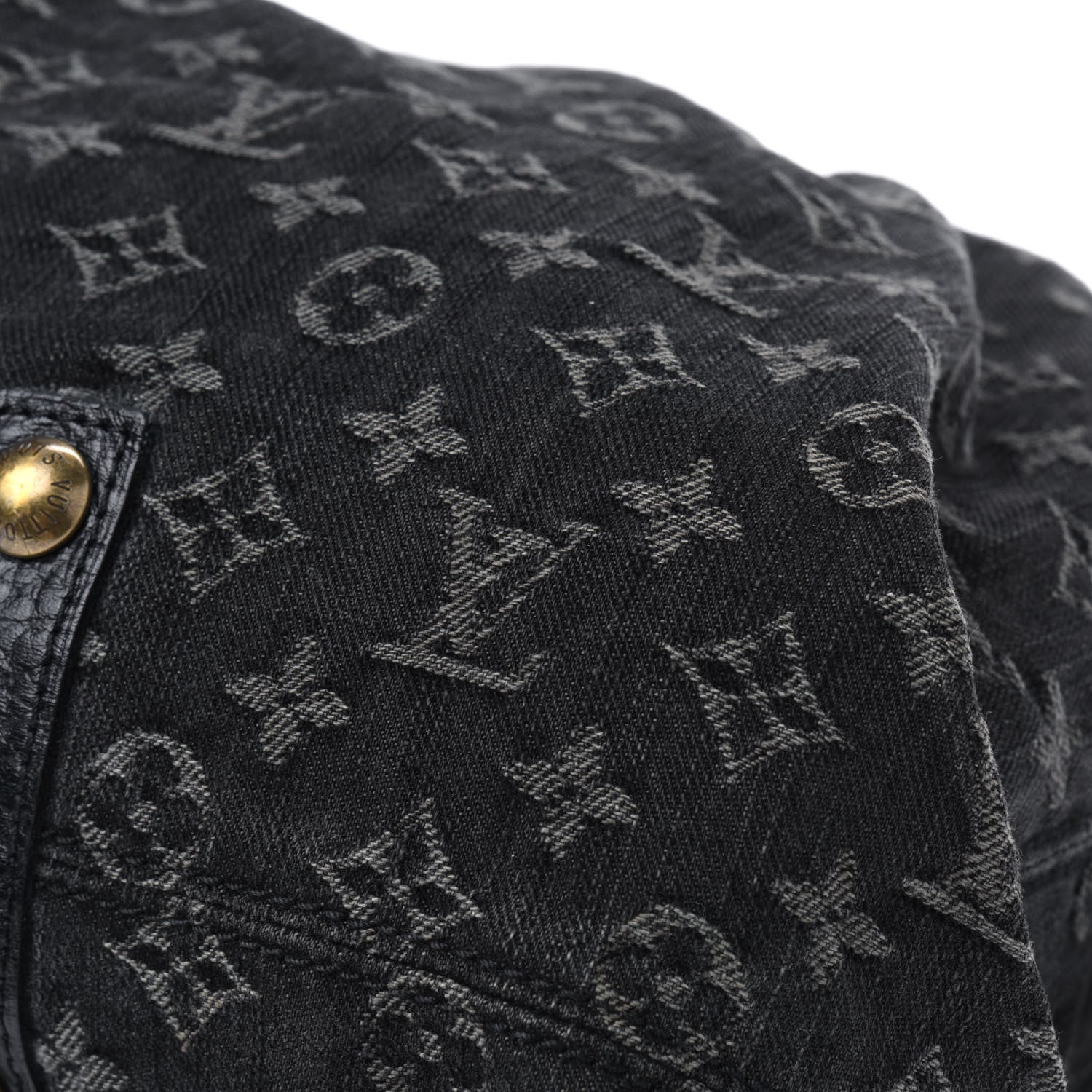 Louis Vuitton Denim Neo Cabby GM Black 15 of 31