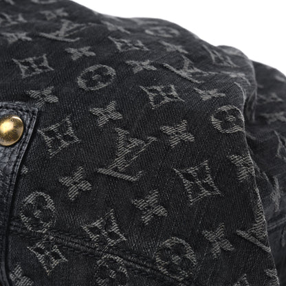 Louis Vuitton Denim Neo Cabby GM Black 15 of 31