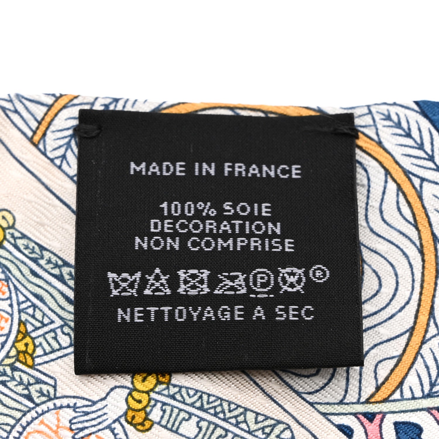 Hermes Silk Dame de Coeur Twilly Black Rouge Or 4 of 4