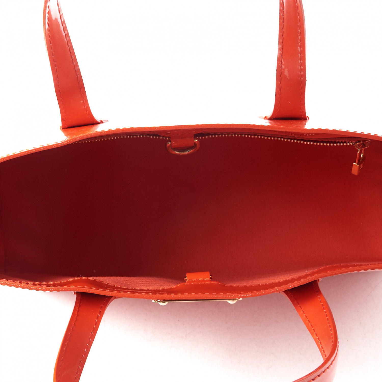Louis Vuitton Vernis Wilshire PM Orange Sunset 4 of 8