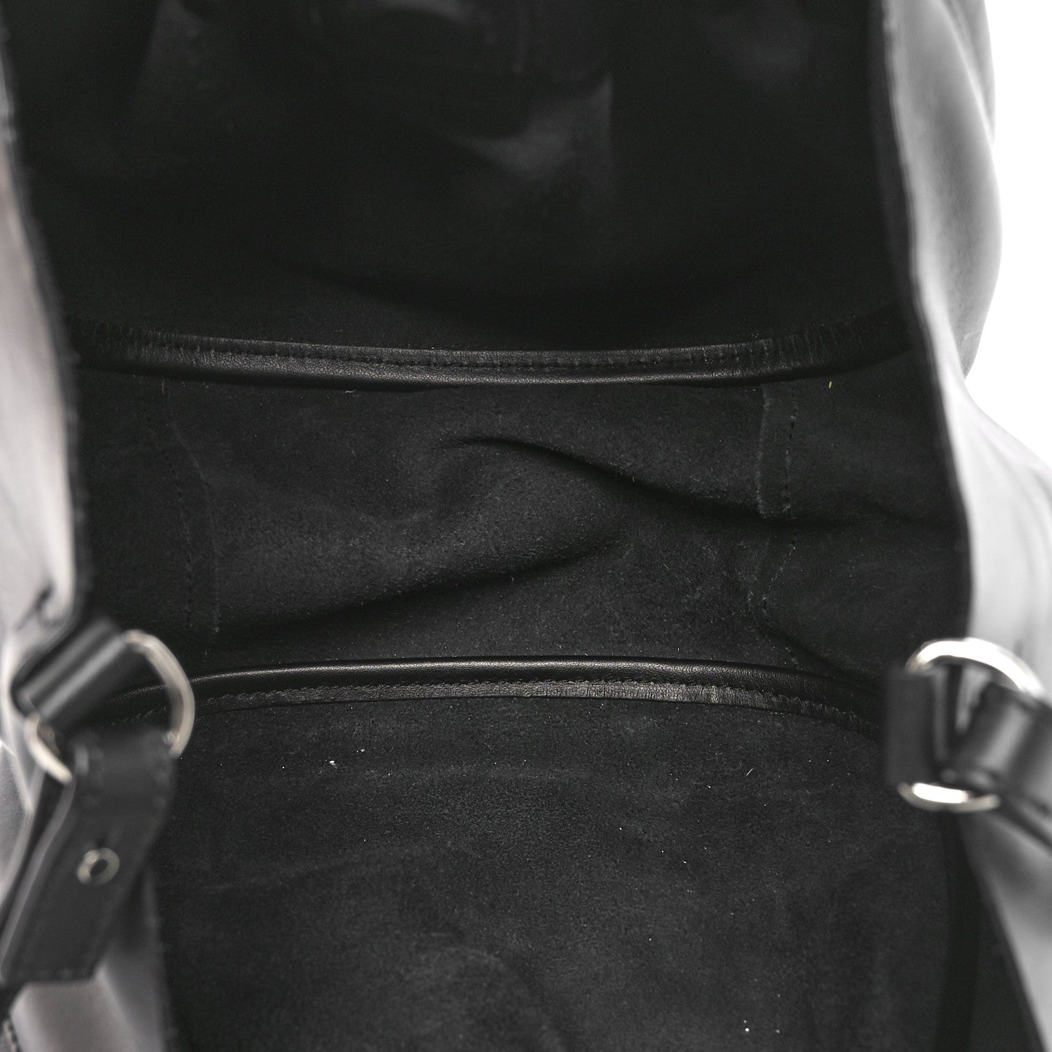 Proenza Schouler Calfskin Small Ruched Tote Black 5 of 11