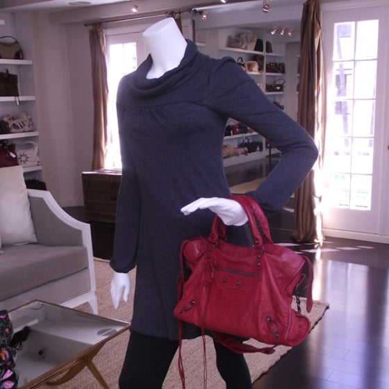 Balenciaga Chevre City Tomate 2 of 13
