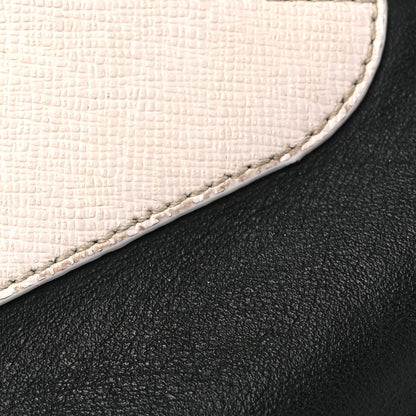 Fendi Vitello Century Elite Monster Eyes Pouch Black Graphite 8 of 12